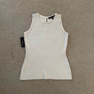 Carmen Marc Valvo metallic tank top